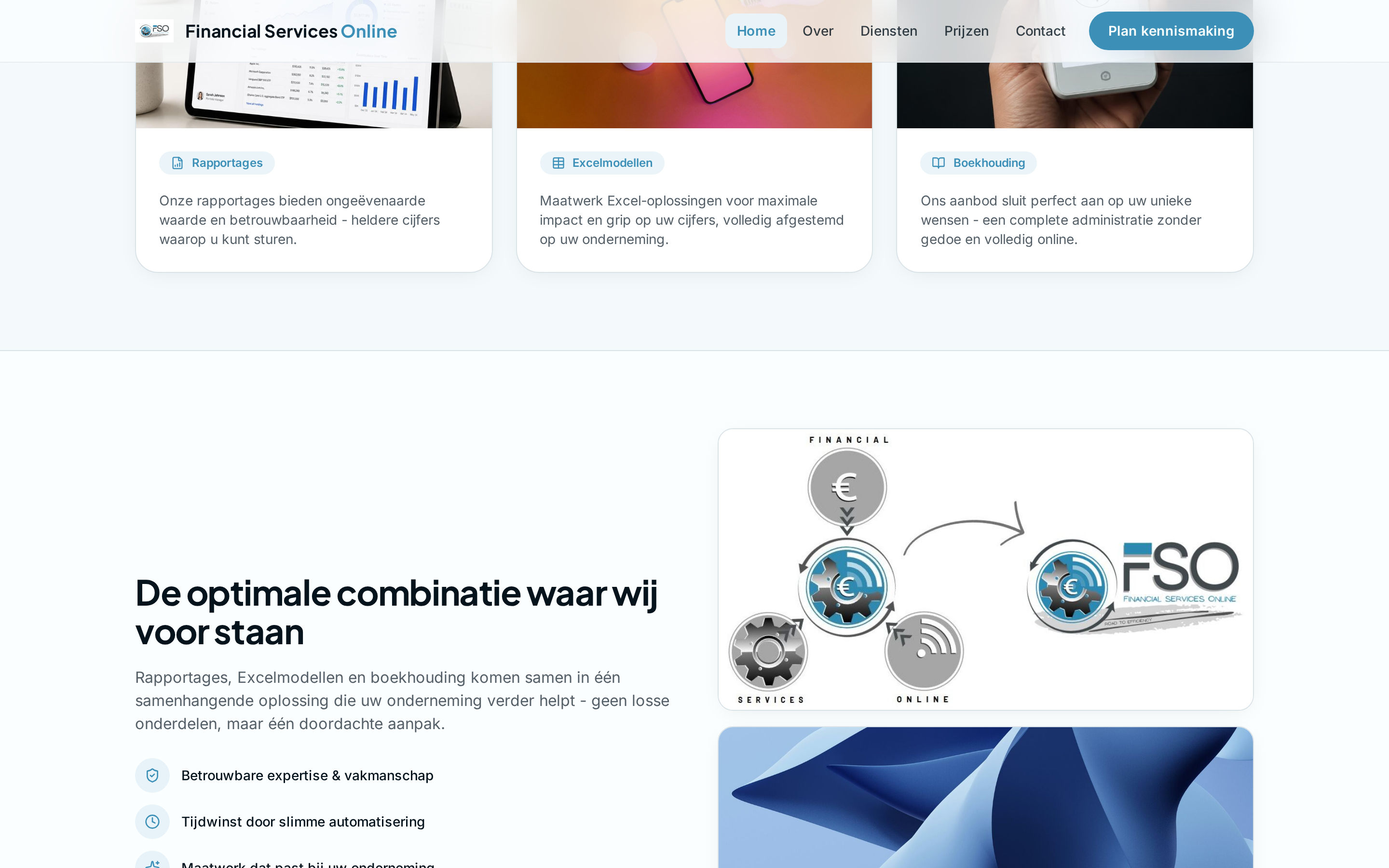 Financial Services Online pijlers